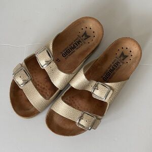 Naturino wine’s Sandals - Cream and Brown